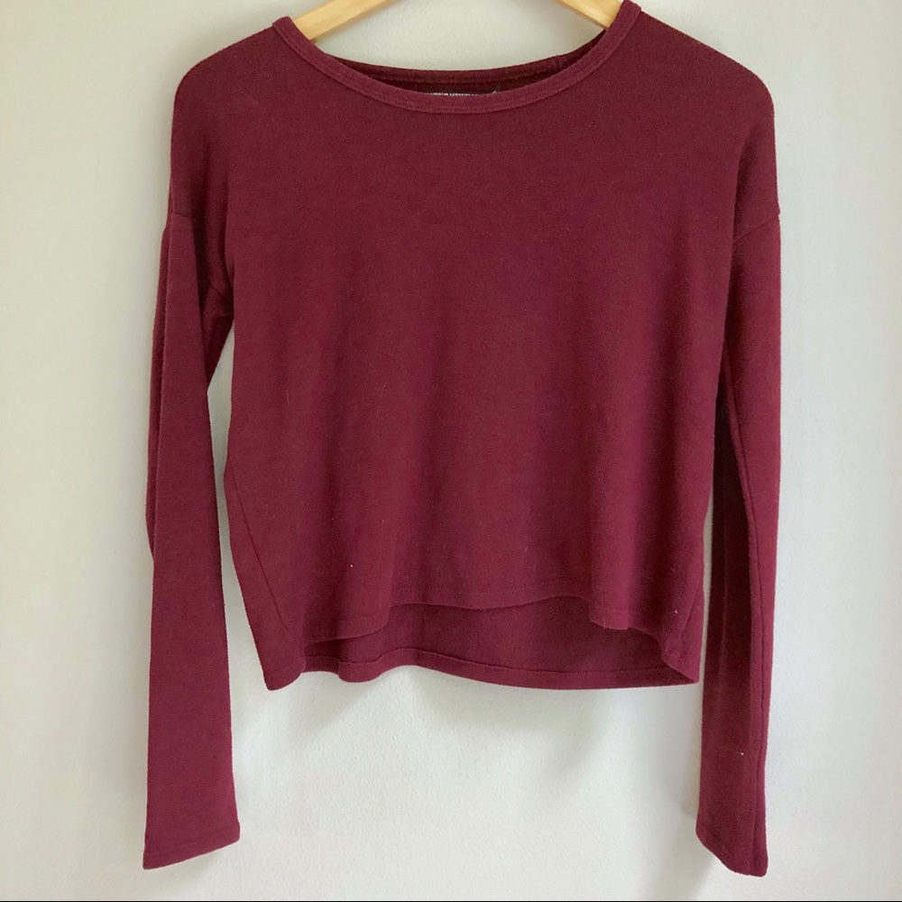 Brandy Melville Maroon Sweater